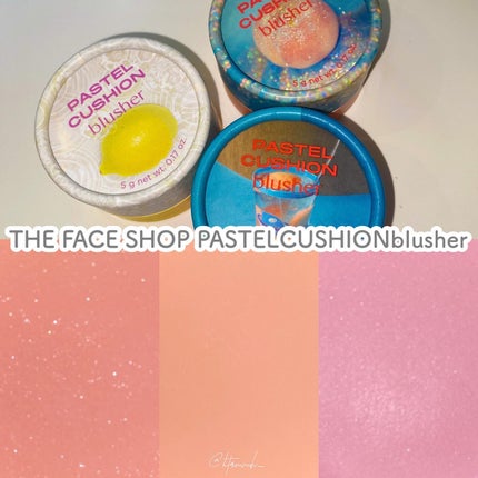 ðmomoð on LIPS ãðTHEFACESHOPPASTELCUSHIONblushe..ãïŒ1æç®ïŒ