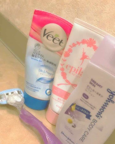 除毛クリーム(敏感肌用)/Veet/除毛クリームを使ったクチコミ（2枚目）