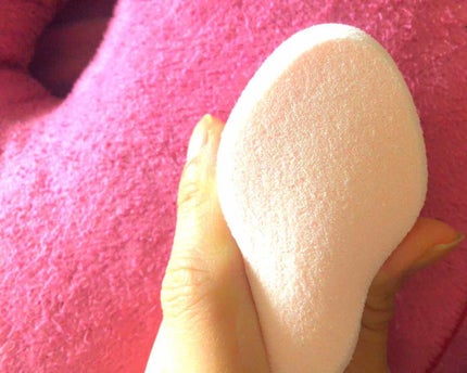 シフォンタッチスポンジN ダイヤ型/ロージーローザ/パフ・スポンジを使ったクチコミ(2枚目)