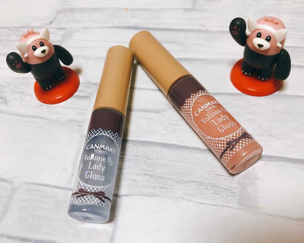 単なる鈴木です on LIPS 「《CANMAKEのボリュームアップレディグロス》01と02の2..」(1枚目)