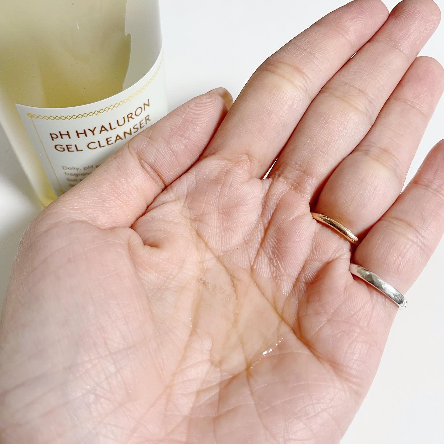 弱酸性ヒアルロンジェルクレンザー/HYGGEE/クレンジングジェルを使ったクチコミ（3枚目）