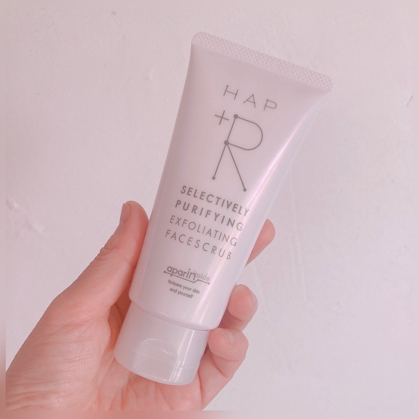 フェイススクラブ /HAP+R/スクラブ・ゴマージュを使ったクチコミ(1枚目)
