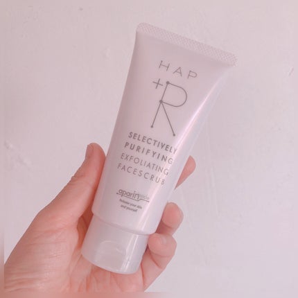 フェイススクラブ /HAP+R/スクラブ・ゴマージュを使ったクチコミ(1枚目)