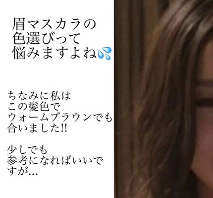 フィルム眉カラー/デジャヴュ/眉マスカラを使ったクチコミ(2枚目)