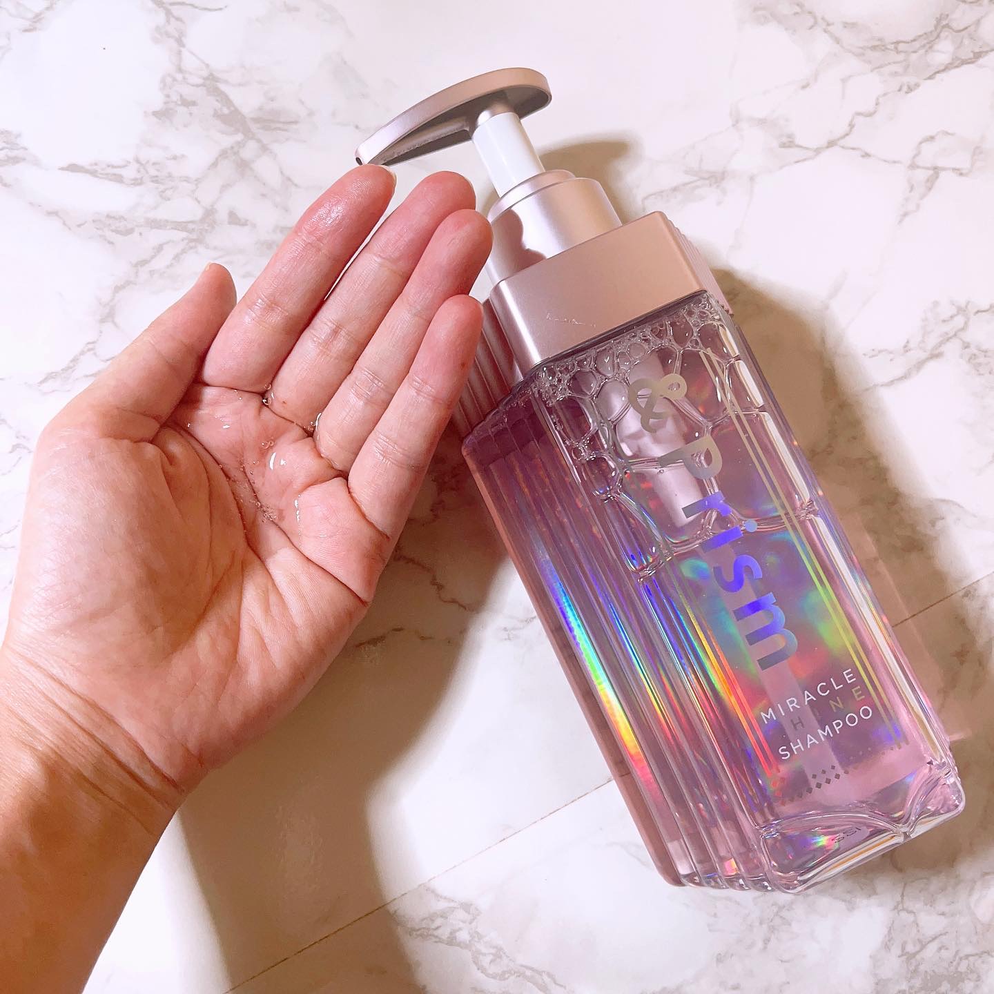 ミラクル シャイン シャンプー/ヘアトリートメント/&Prism/市販シャンプーを使ったクチコミ（2枚目）