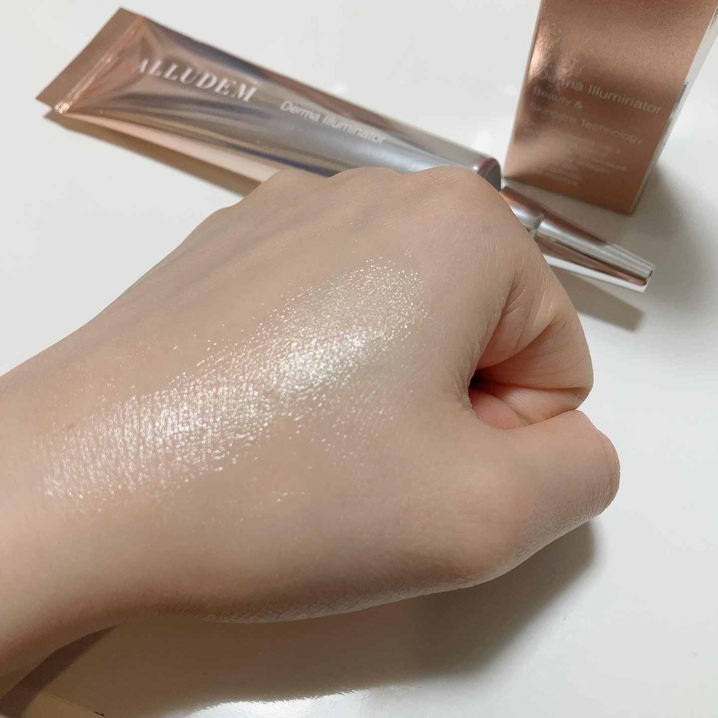 ダーマイルミネーター/ALLUDEM/美容液を使ったクチコミ（3枚目）