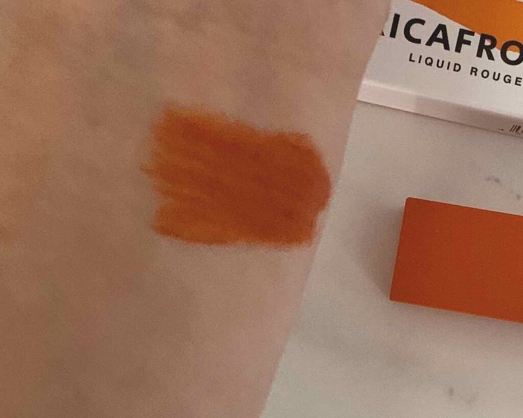 ジューシーリブティント/RICAFROSH/リップティントを使ったクチコミ（2枚目）