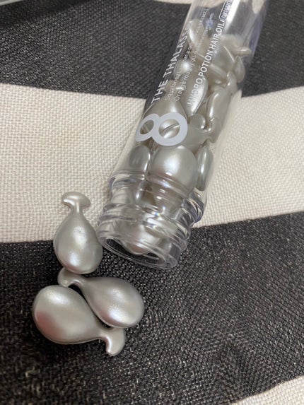 ハイドロポーション 美容液ヘアオイル(無香料)/エイトザタラソ/ヘアオイルを使ったクチコミ(2枚目)