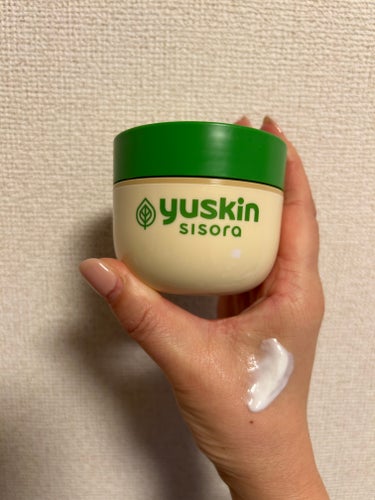 ユースキン ユースキンシソラ クリームのクチコミ「顔、体にも使えるユースキンシソラクリーム💚
たっぷり使えるジャータイプ。
お風呂上がりや、ハン.....」（1枚目）