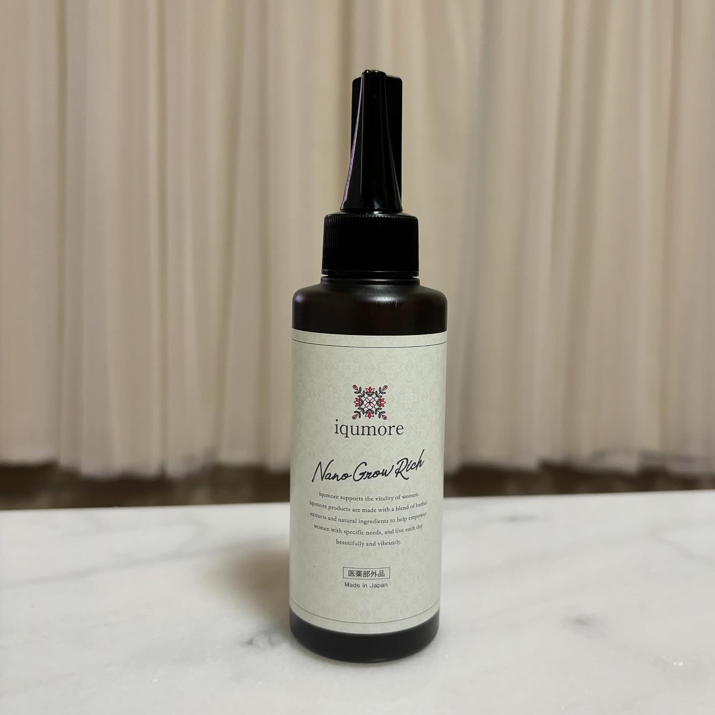 ナノグロウリッチ/iqumore/頭皮ローションを使ったクチコミ（1枚目）