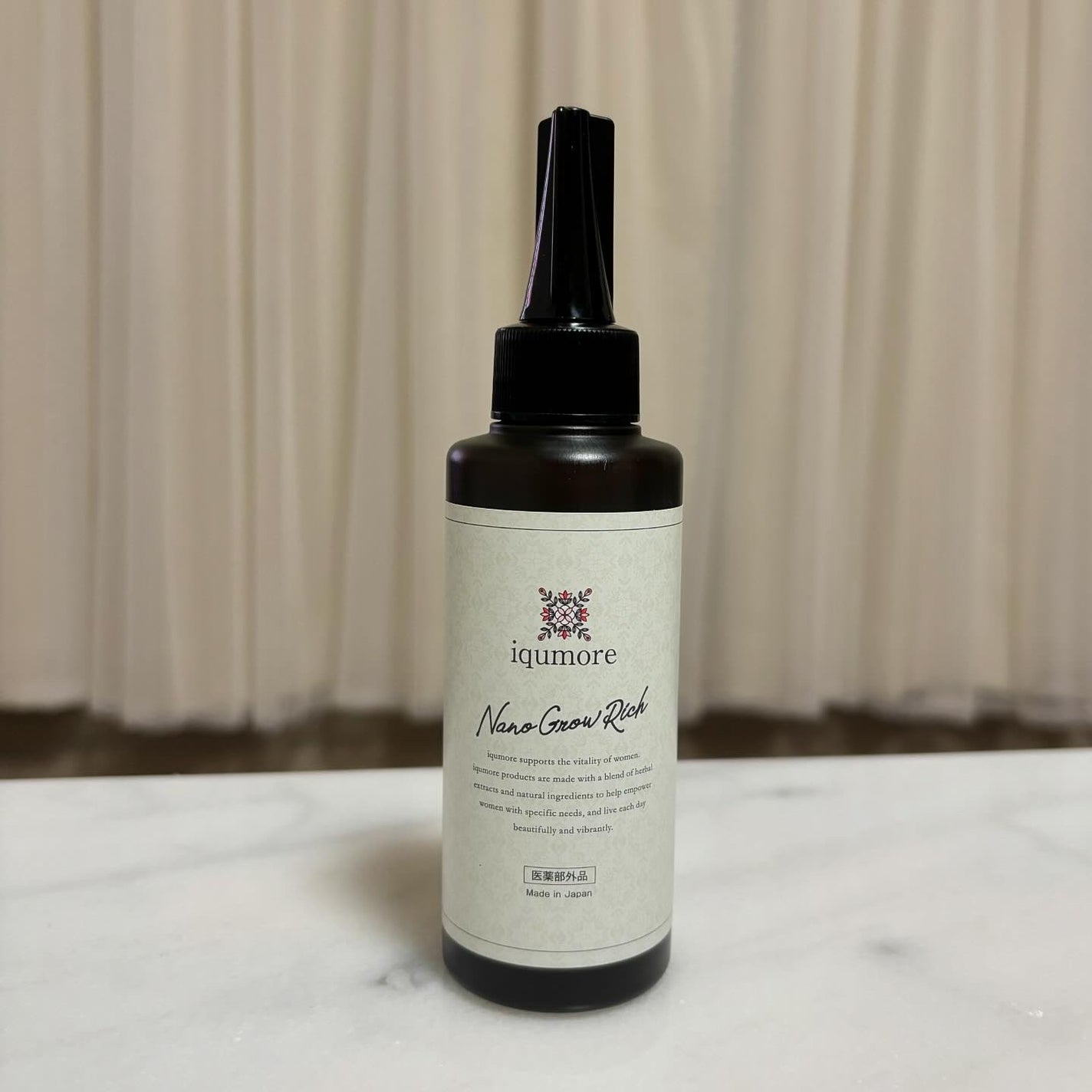 ナノグロウリッチ/iqumore/頭皮ローションを使ったクチコミ(1枚目)