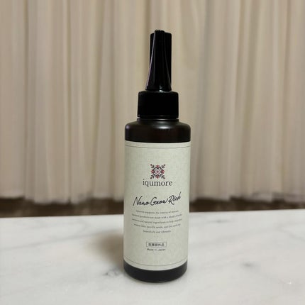 ナノグロウリッチ/iqumore/頭皮ローションを使ったクチコミ(1枚目)