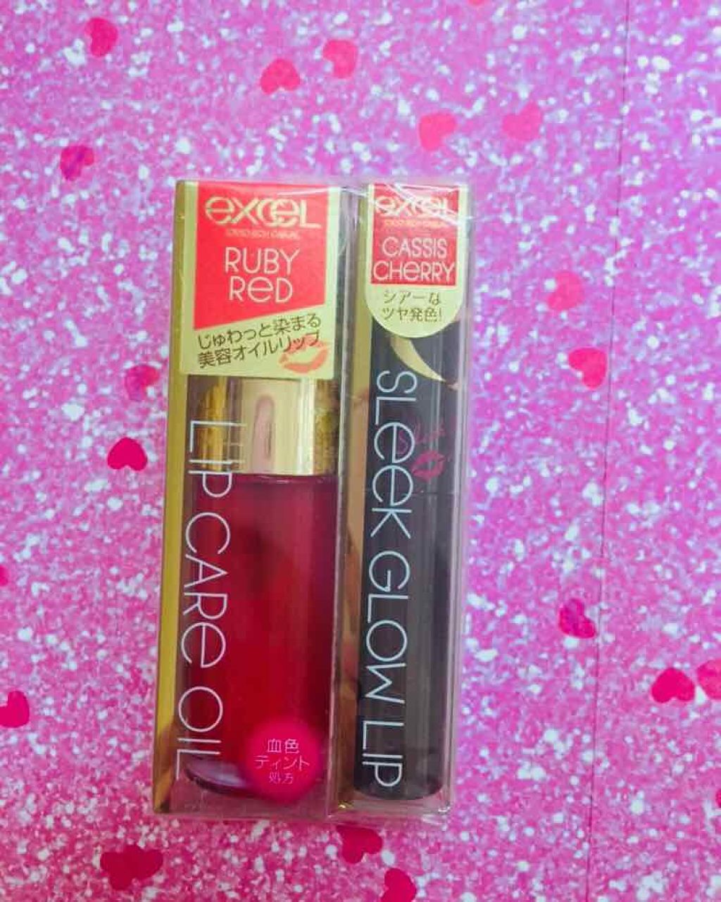 リップケアオイル/excel/リップグロスを使ったクチコミ(4枚目)