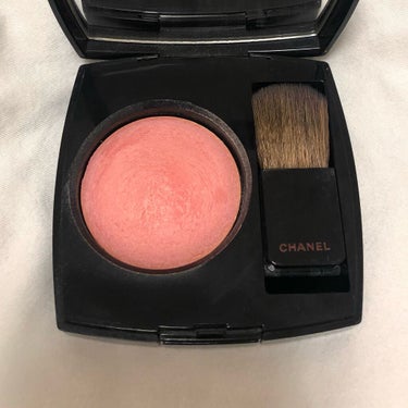 CHANEL ジュ コントゥラストのクチコミ「CHANEL ジュコントゥラスト
72ローズイニシアル


ふんわりコーラルピンクチーク🌷
ナ.....」（3枚目）