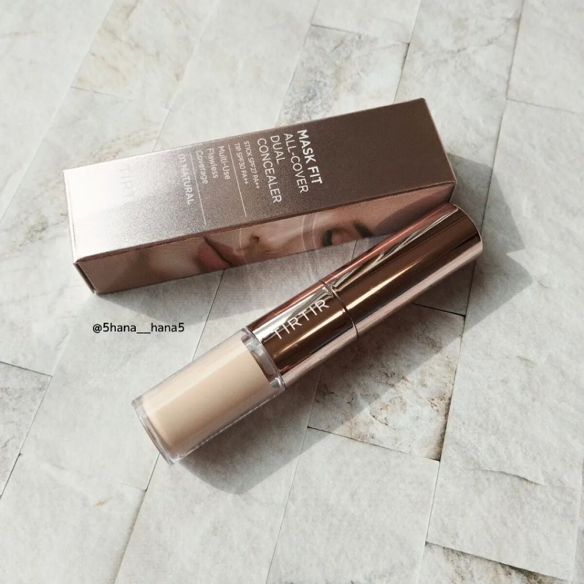 マスクフィットオールカバーデュアルコンシーラー/TIRTIR(ティルティル)/コンシーラーを使ったクチコミ(1枚目)
