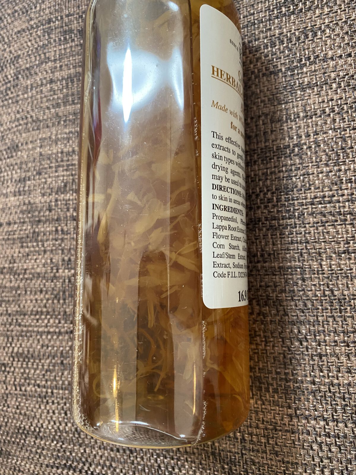 キールズ ハーバル トナー CL アルコールフリー 500ml/Kiehl's/化粧水を使ったクチコミ（2枚目）