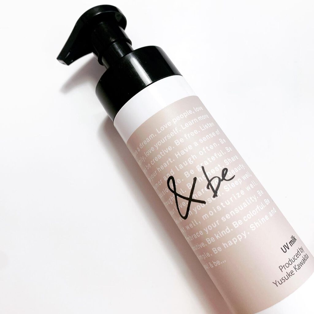 UVミルク/＆be/日焼け止め・UVケアを使ったクチコミ（1枚目）