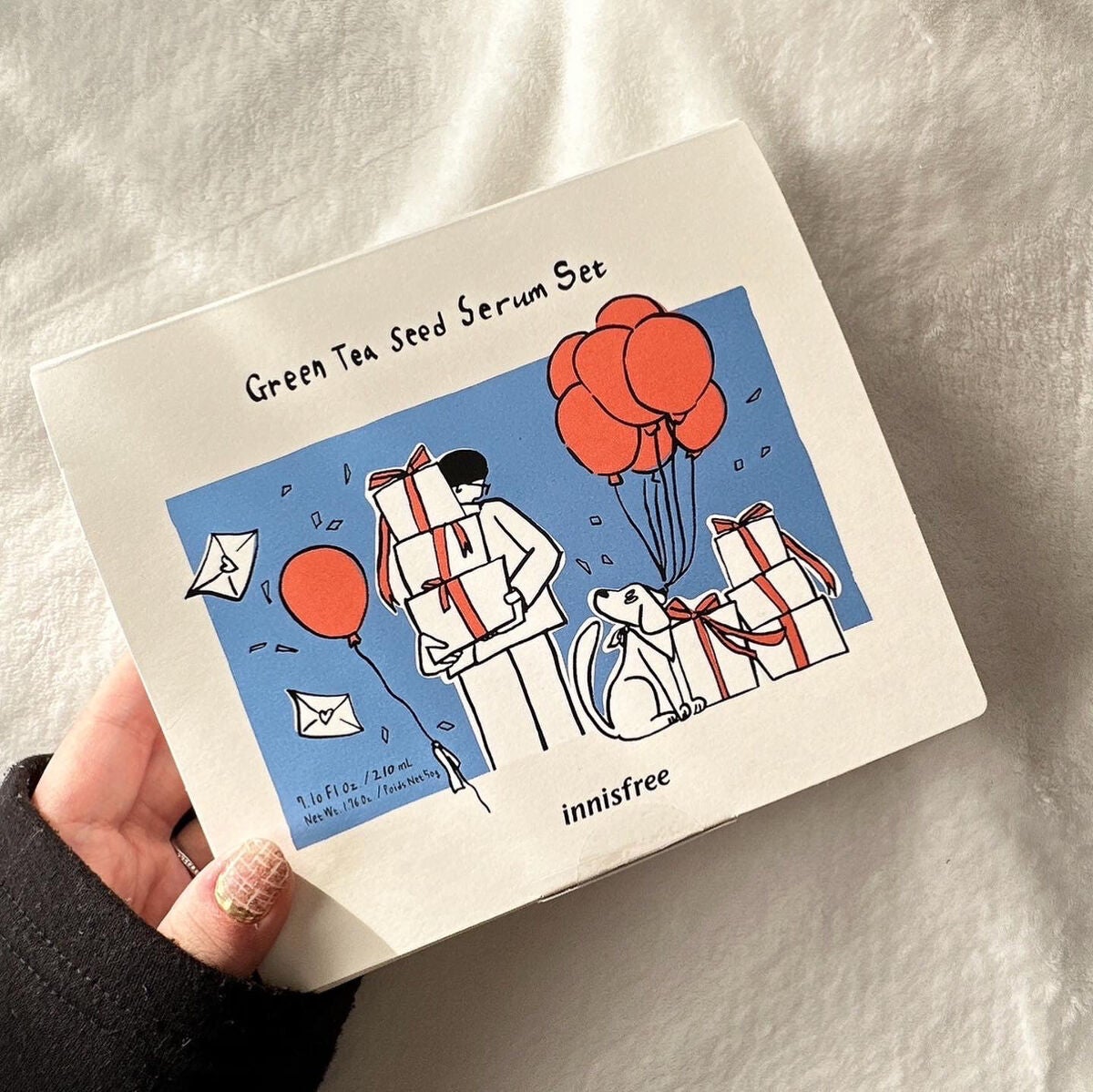 グリーンティーシード セラム N スペシャルセット/innisfree/スキンケアキットを使ったクチコミ(2枚目)