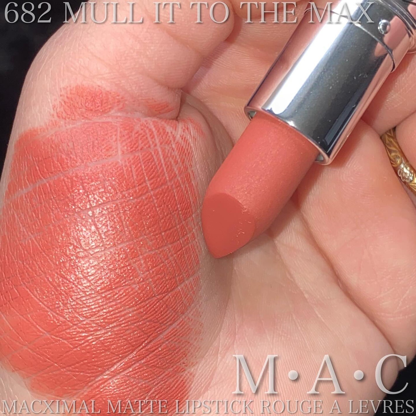 マキシマル シルキー マット リップスティック/M・A・C/口紅を使ったクチコミ(5枚目)
