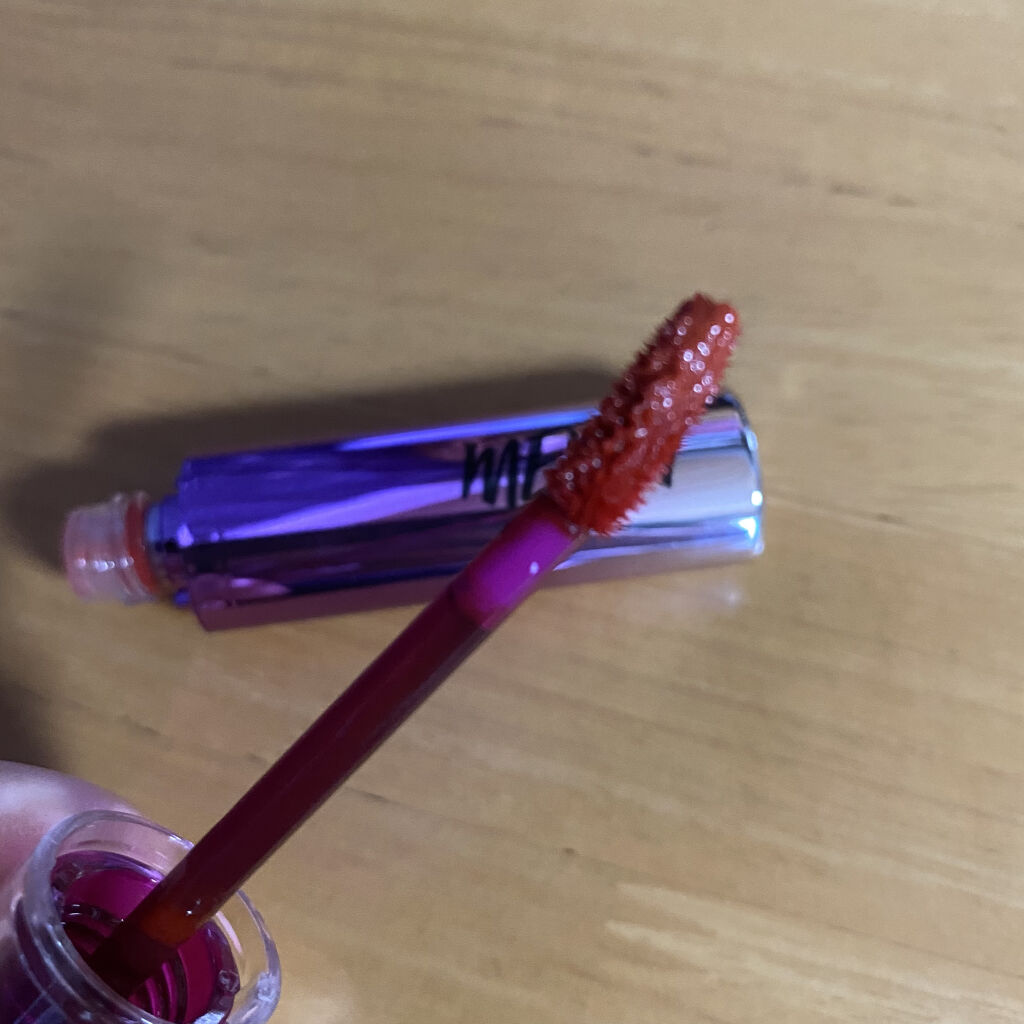 オーロラ デュイ ティント DT2.ノーマッドコーラル/MERZY/リップティントを使ったクチコミ（2枚目）