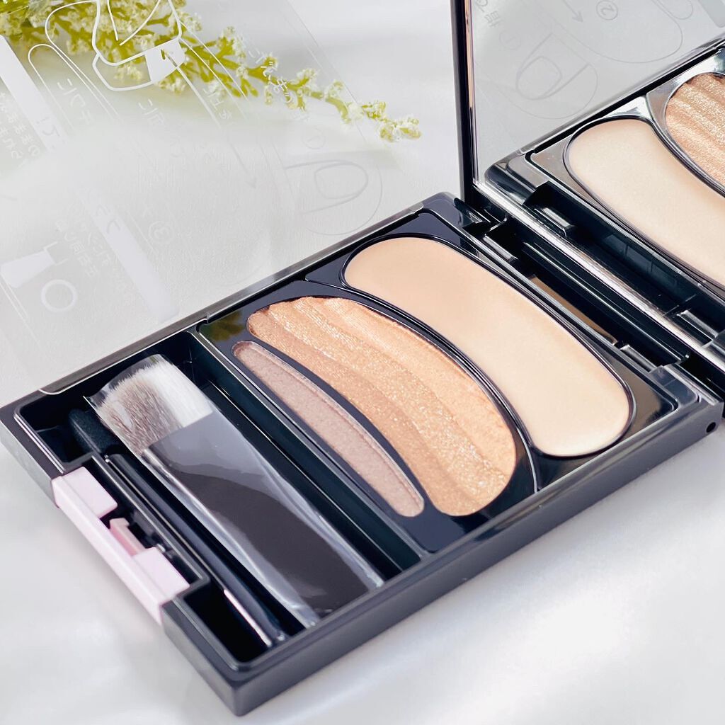 ブラシひと塗りシャドウN/オーブ/アイシャドウパレットを使ったクチコミ(7枚目)