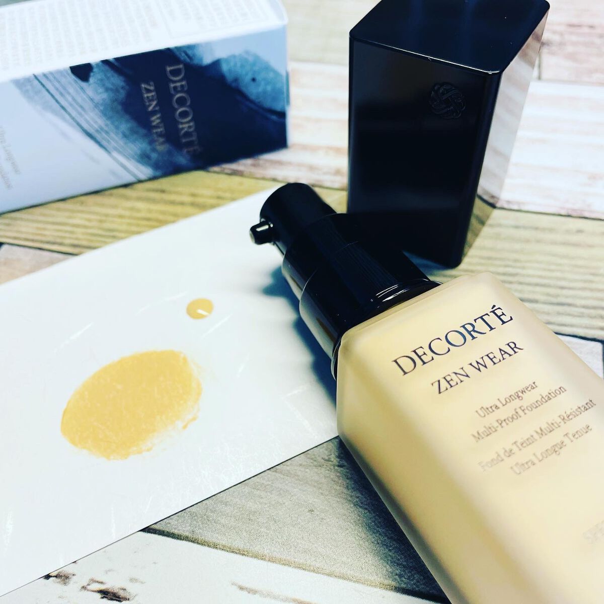 ゼン ウェア フルイド W14/DECORTÉ/リキッドファンデーションを使ったクチコミ（2枚目）