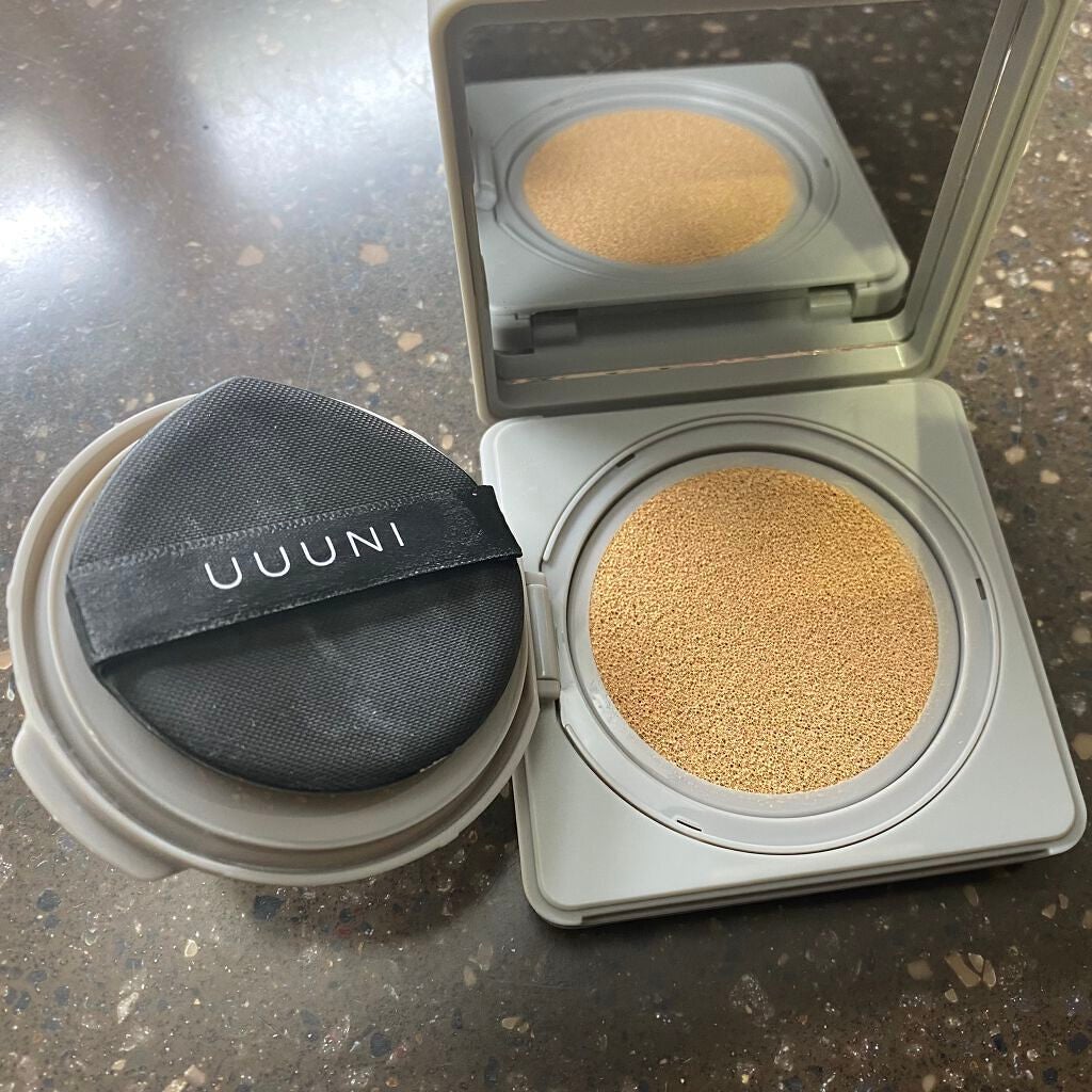 ブライトアップスキンファンデーション/UUUNI/クッションファンデーションを使ったクチコミ(2枚目)