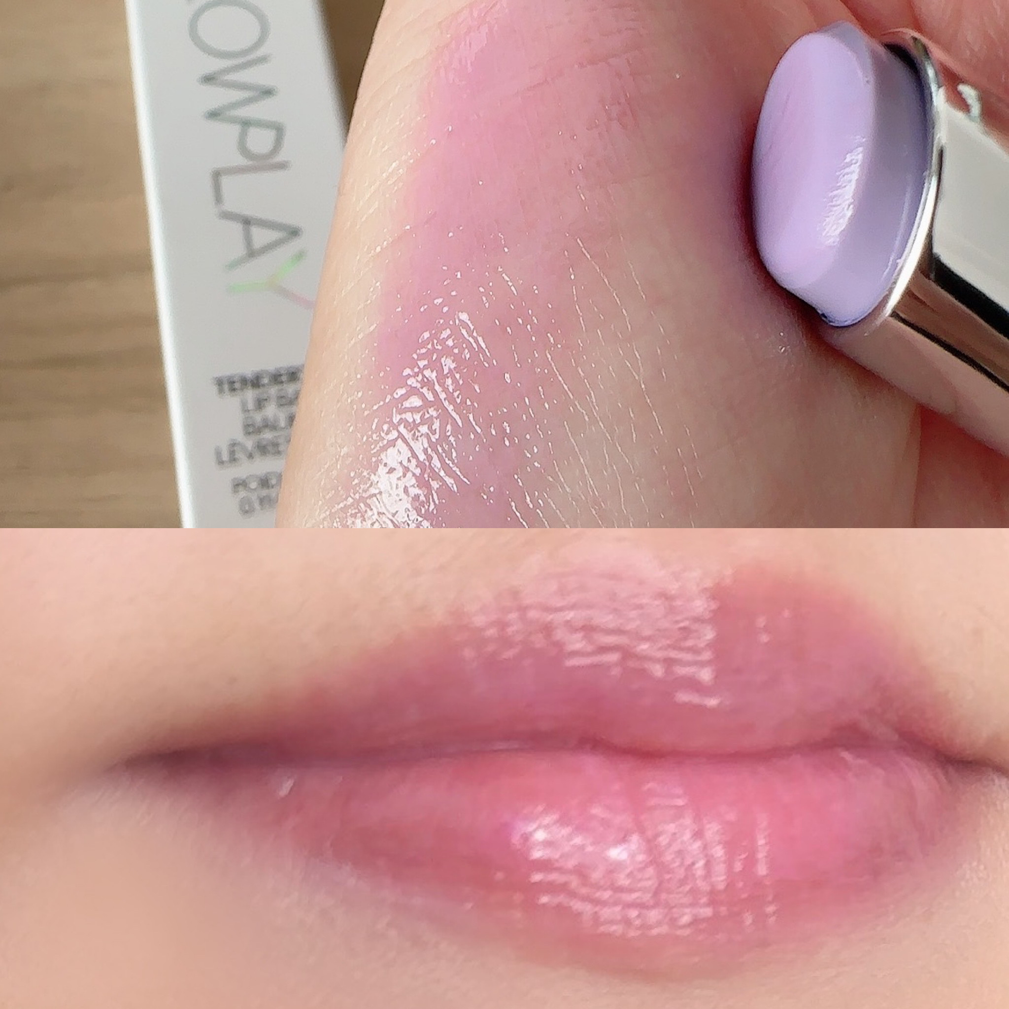 グロー プレイ テンダートーク リップ バーム 464 バイブ/M・A・C/リップバームを使ったクチコミ（3枚目）