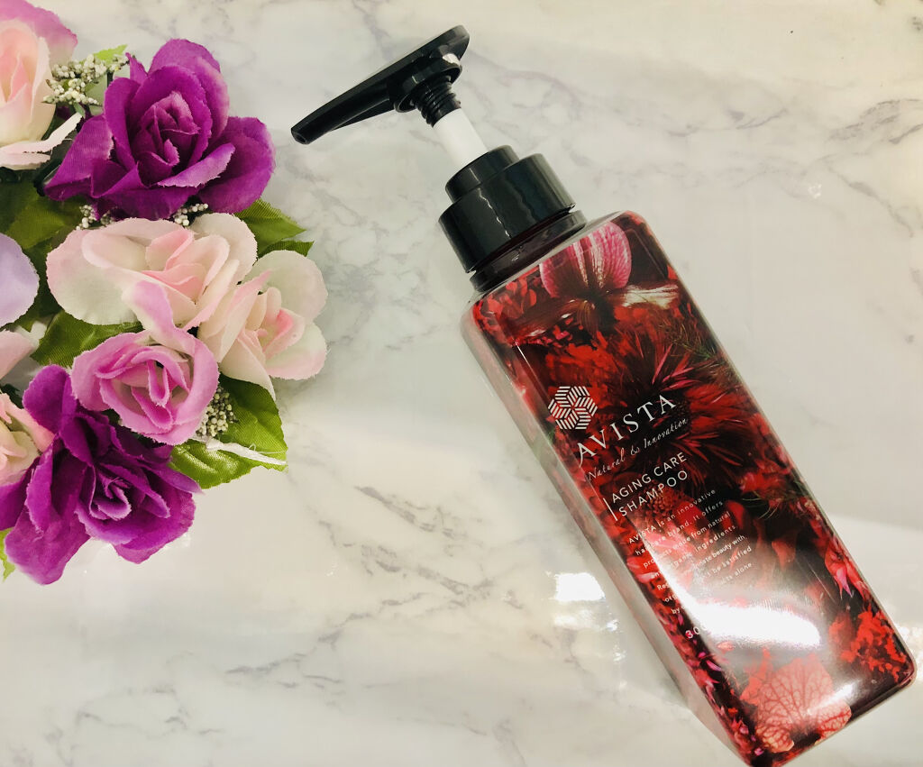 アビスタ エイジングケアシャンプー／コンディショナー/AVISTA/市販シャンプーを使ったクチコミ（2枚目）
