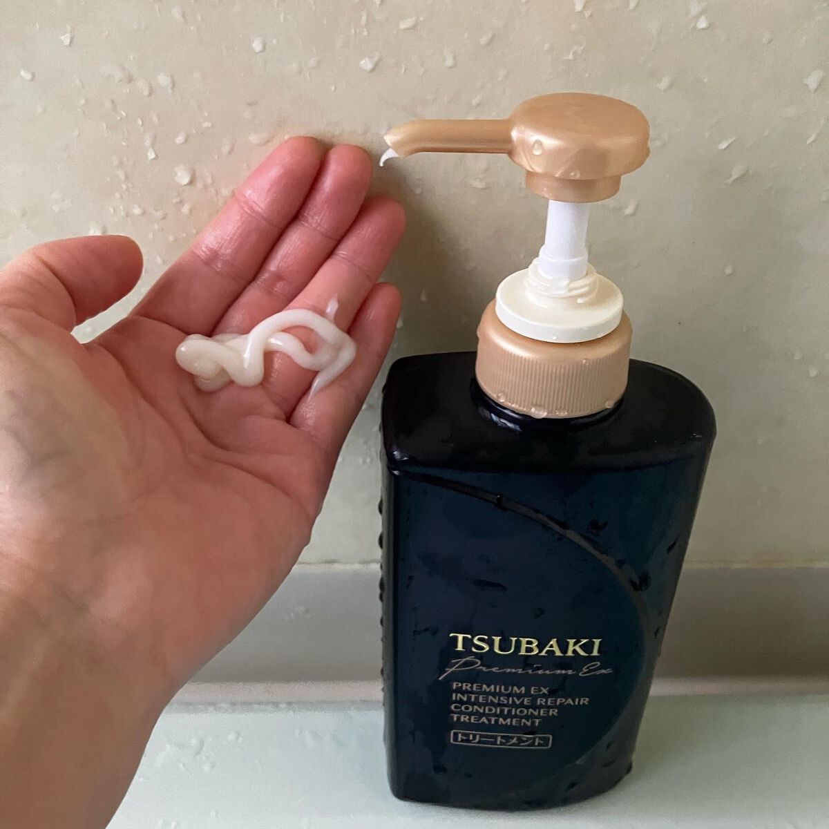 プレミアムＥＸ インテンシブリペア ＜シャンプー＞／コンディショナー＜ヘアトリートメント＞ /TSUBAKI/市販シャンプーを使ったクチコミ（3枚目）