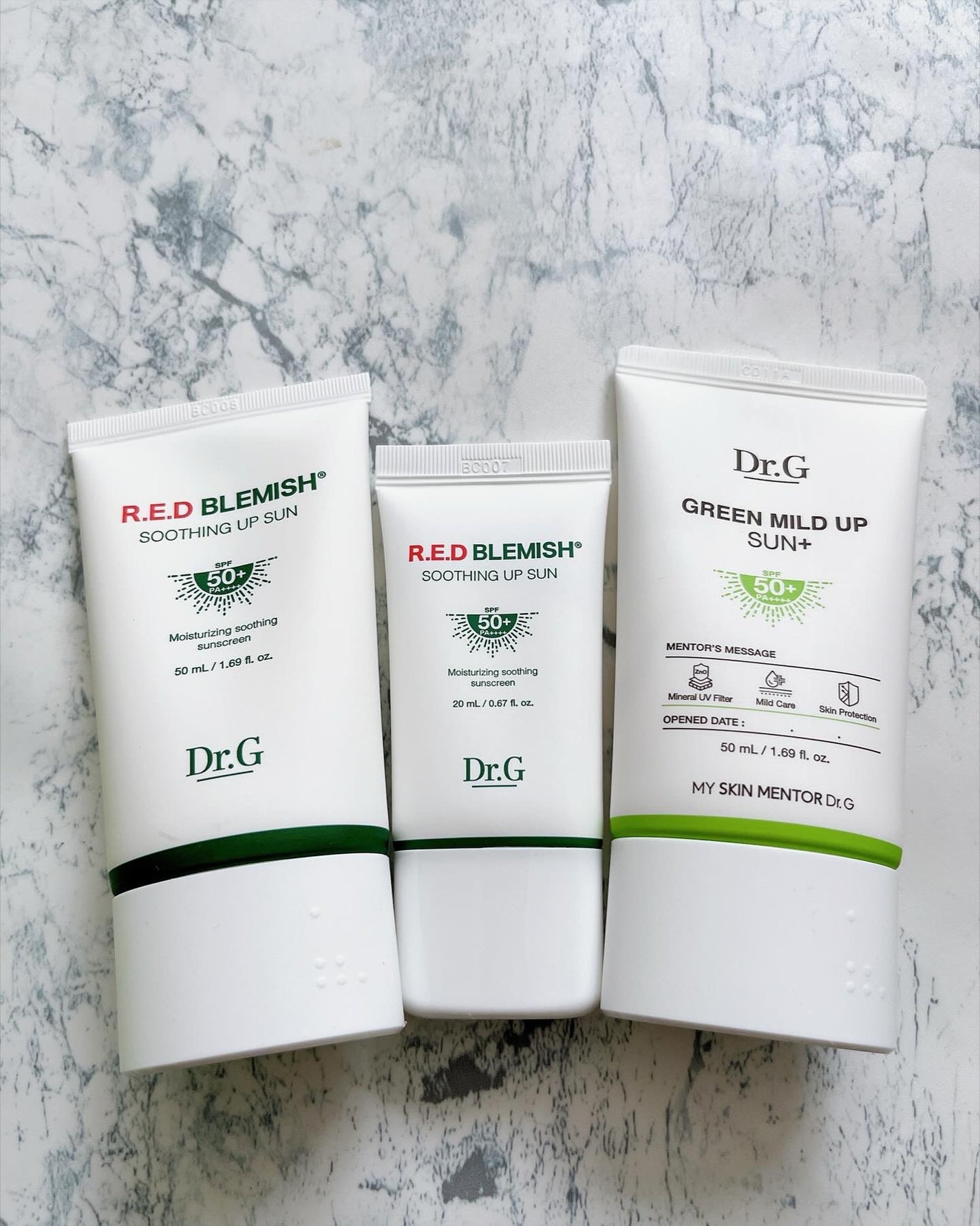 グリーンマイルドアップサンプラス/Dr.G/日焼け止めクリームを使ったクチコミ(1枚目)