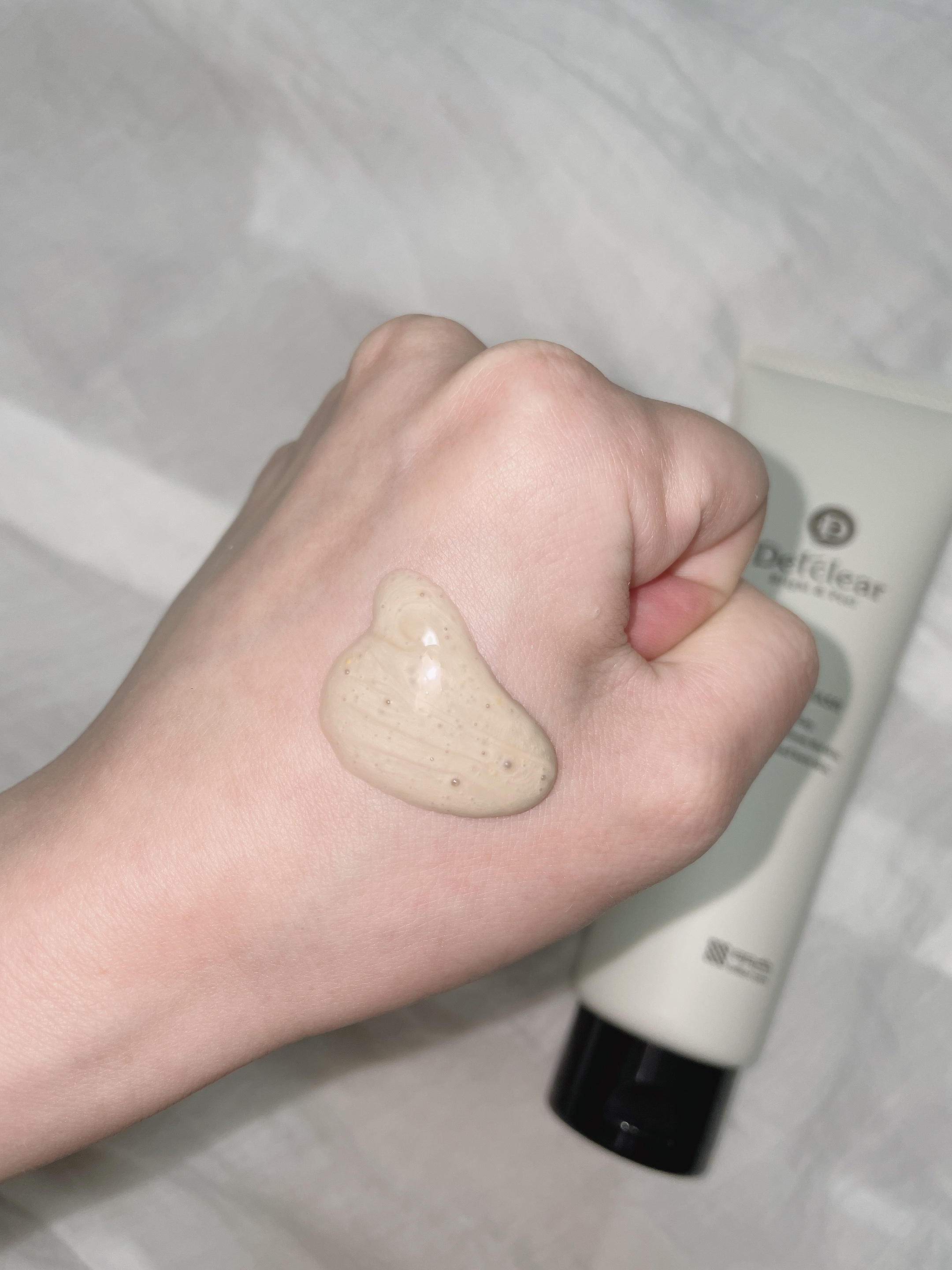 DETクリア　クリアクレイフェイスウォッシュ/明色/その他洗顔料を使ったクチコミ（3枚目）