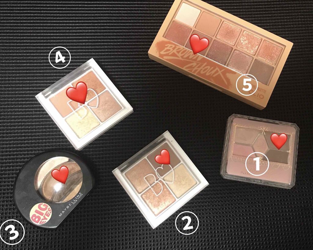 【旧品】パーフェクトスタイリストアイズ/キャンメイク/アイシャドウパレットを使ったクチコミ（1枚目）