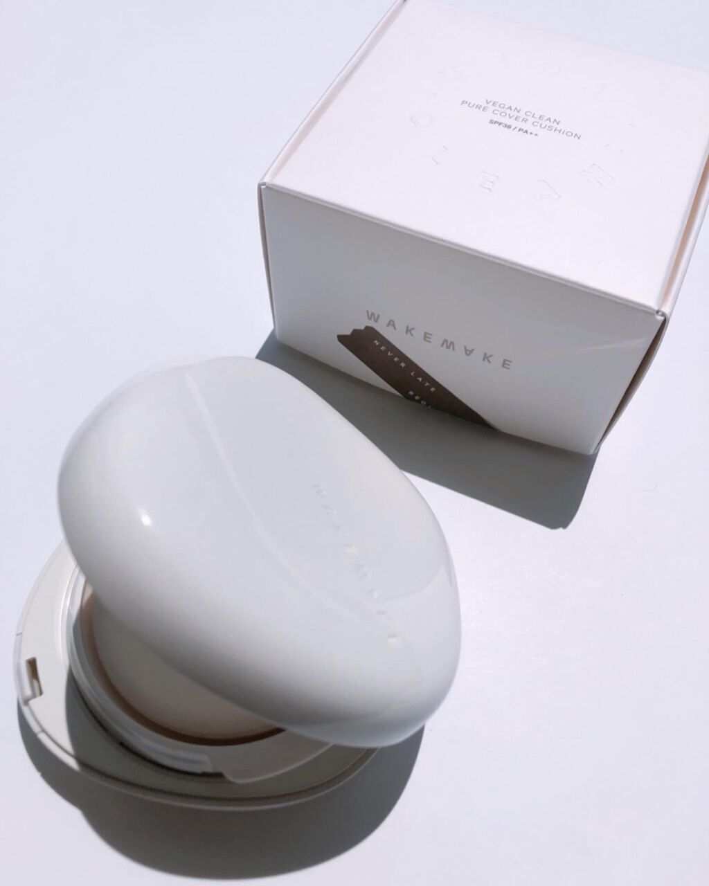 ビーガンクリーンピュアカバークッション/wakemake/クッションファンデーションを使ったクチコミ(1枚目)