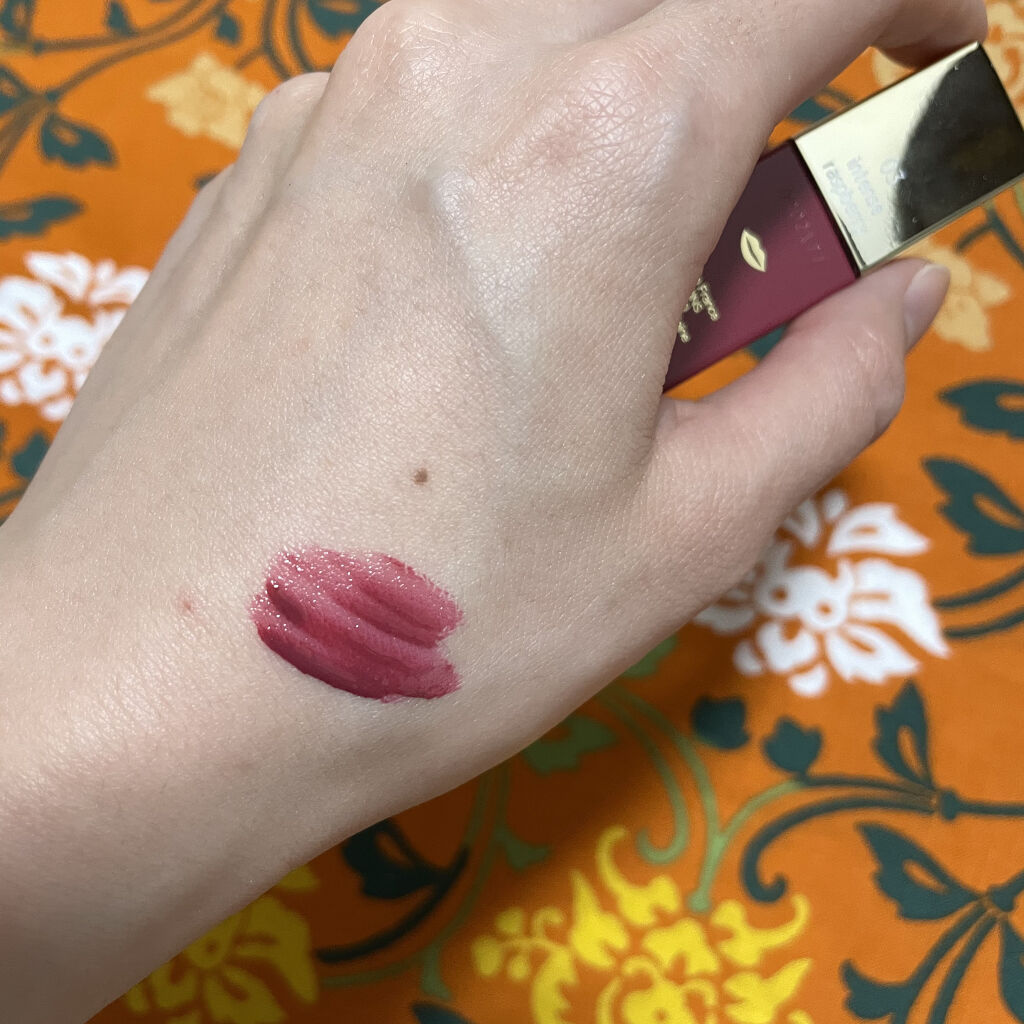 コンフォート リップオイル インテンス/CLARINS/リップグロスを使ったクチコミ（3枚目）