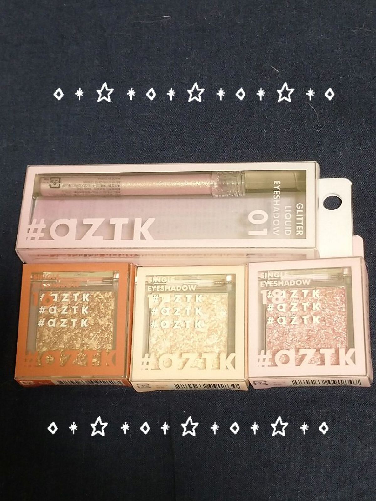 グリッターリキッドアイシャドウ/aZTK/リキッドアイシャドウを使ったクチコミ（2枚目）