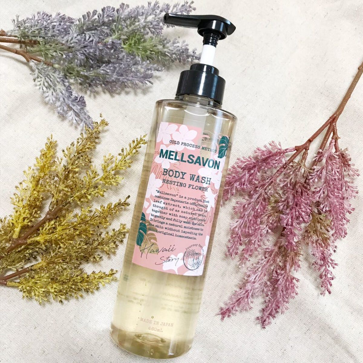 ボディウォッシュ レスティングフラワー/Mellsavon/ボディソープを使ったクチコミ（1枚目）