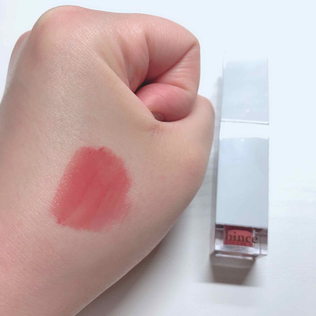 ムードインハンサーリキッドグロウ/hince/口紅を使ったクチコミ（2枚目）
