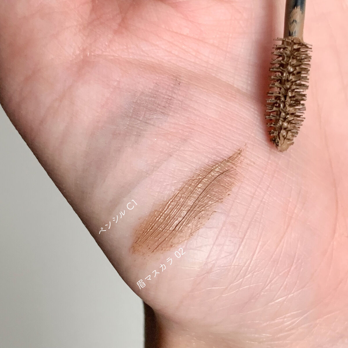 ハンオールフラットブロウ/rom&nd/アイブロウペンシルを使ったクチコミ（3枚目）