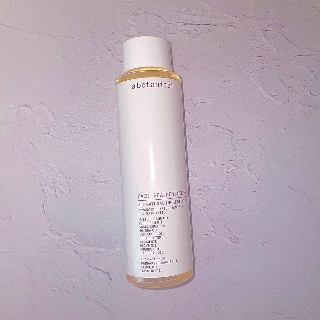 ユリ/フォロバ中 on LIPS 「abotanicalHAIRTREATMENTOIL天然由来の..」(1枚目)