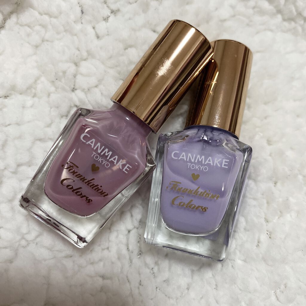 ファンデーションカラーズ/キャンメイク/マニキュアを使ったクチコミ（1枚目）