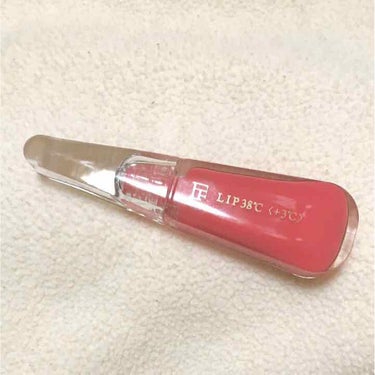 フローフシ LIP38℃

お色は ＋3℃ コーラルピンク です！

＊・＊・＊・＊・＊

２週間くらい使用してみての感想です🌟

テクスチャは結構さらっとしています。
ベタつきが苦手な方には使いやすい