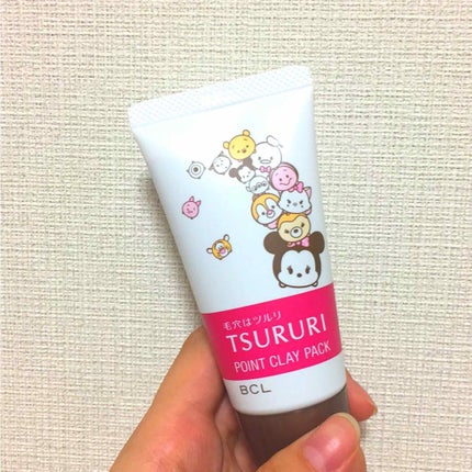 ツルリ 皮脂吸い出し 部分用パック ガスール&レッドパワー/ツルリ/洗い流すパック・マスクを使ったクチコミ(1枚目)