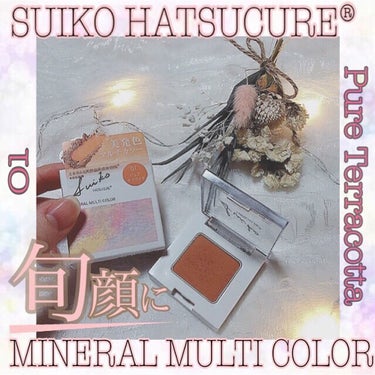 ミネラルマルチカラー/SUIKO HATSUCURE/パウダーアイシャドウを使ったクチコミ（1枚目）