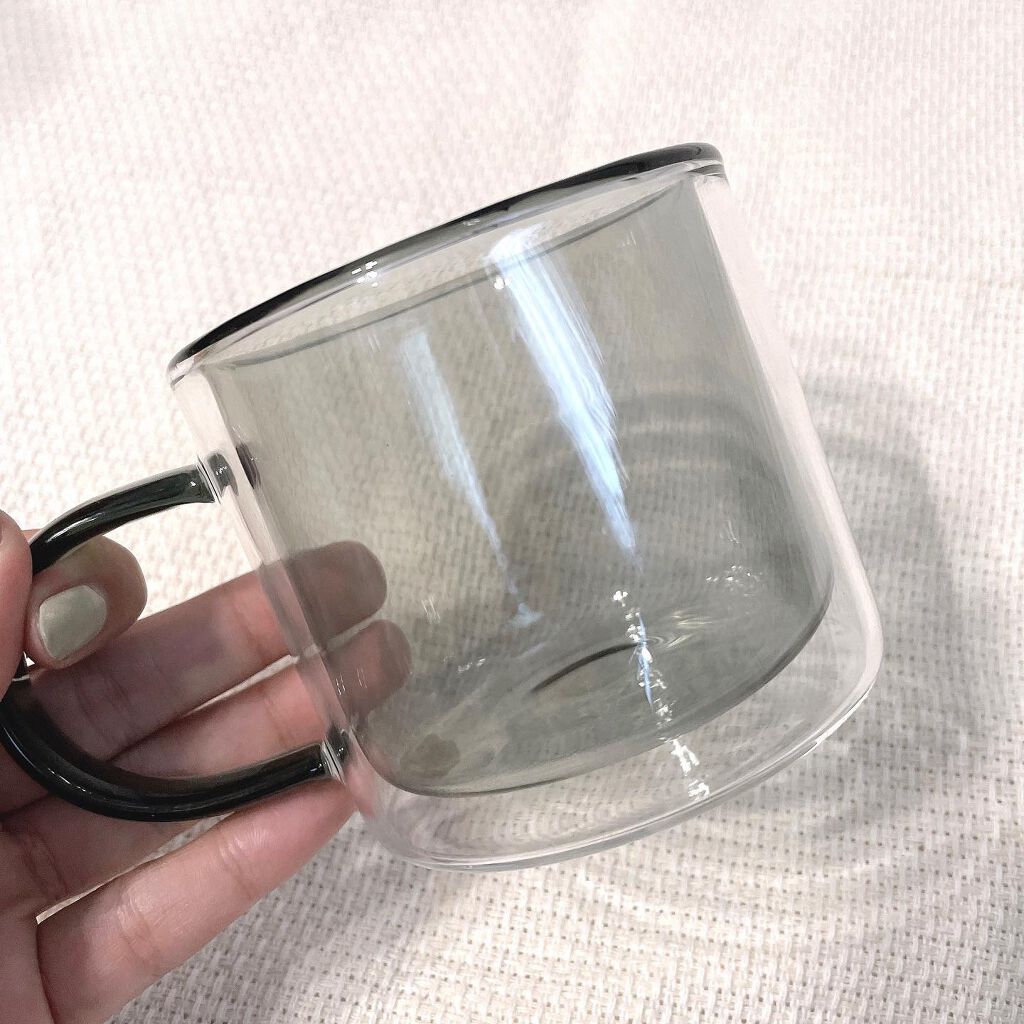 ダブルウォールグラス/DAISO/その他を使ったクチコミ（3枚目）