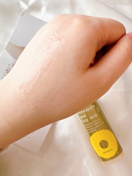 パイナップル豆乳ローションプレミアム/鈴木ハーブ研究所/ボディローションを使ったクチコミ(5枚目)