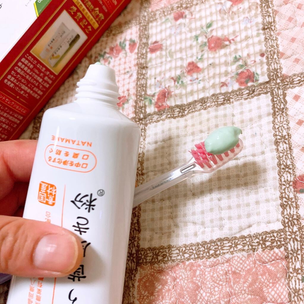 なた豆すっきり歯磨き粉/なた豆すっきりシリーズ/歯磨き粉を使ったクチコミ(4枚目)