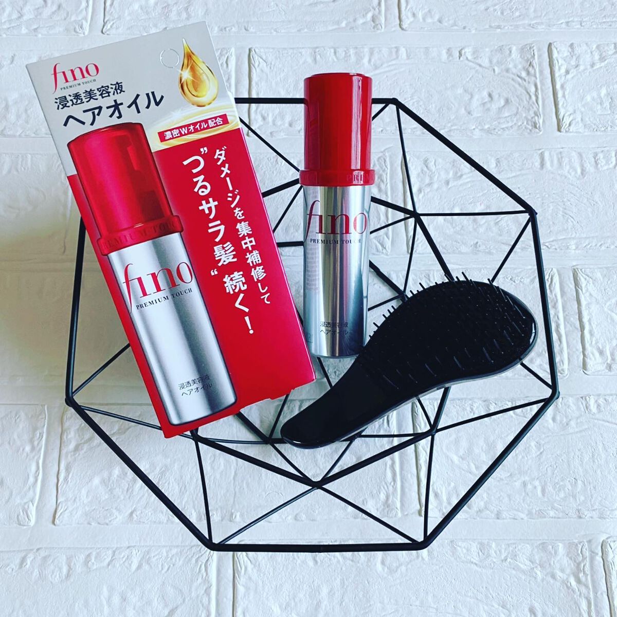 ryoko on LIPS 「'finoプレミアムタッチ浸透美容液ヘアオイルヘアマスクで大人..」(1枚目)