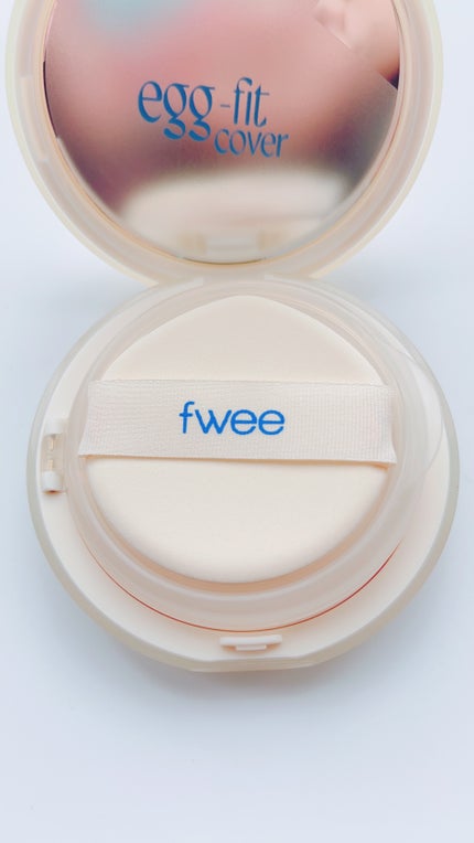 フィー クッションエッグフィットカバー/fwee/クッションファンデーションを使ったクチコミ(2枚目)