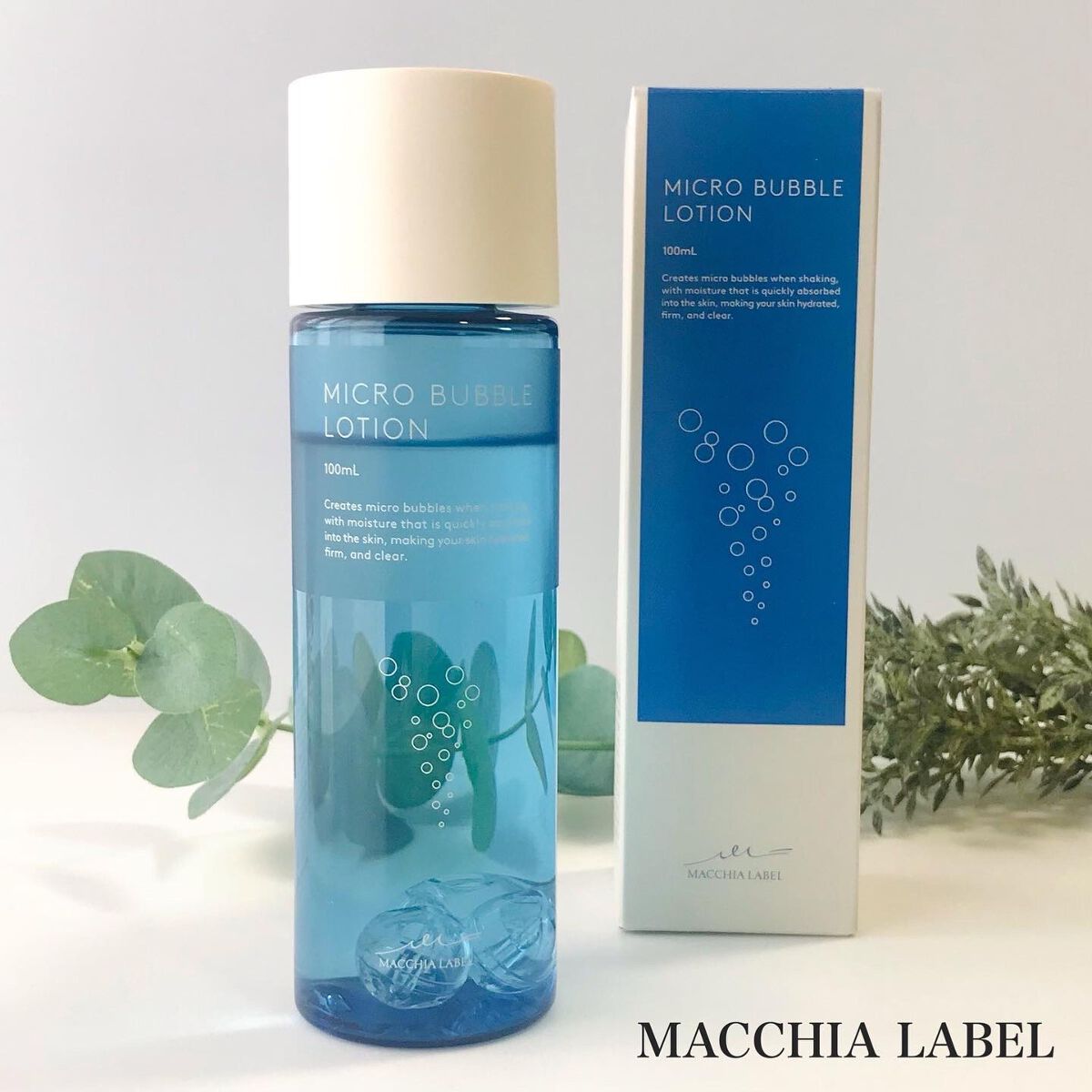 薬用マイクロバブルローション/Macchia Label/化粧水を使ったクチコミ（1枚目）